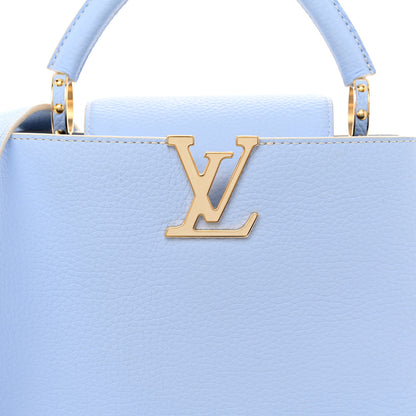 Louis Vuitton Taurillon MiniMe Capucines BB Candy Blue 7 of 10
