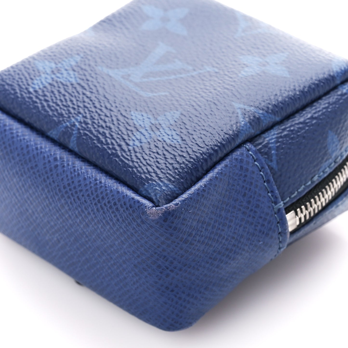 Taigarama Box Pouch Bag Charm Cobalt