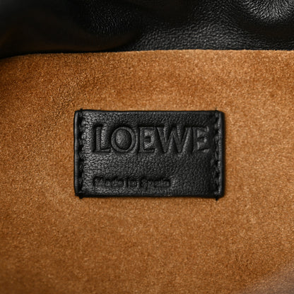 Loewe Calfskin Mini Flamenco Knot Clutch Black 6 of 13