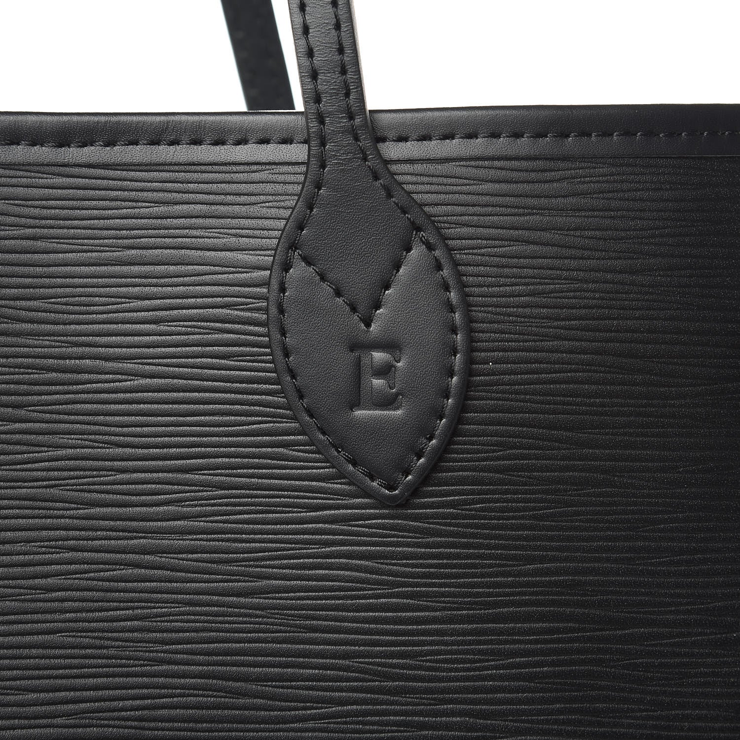 Louis Vuitton Epi Neverfull MM Black 10 of 10