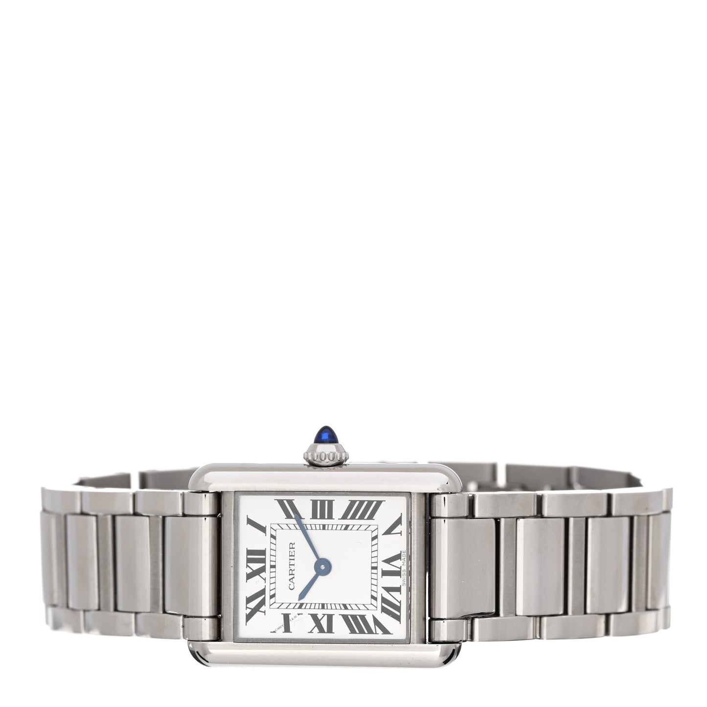 Stainless Steel 22mm Tank Must Quartz Watch