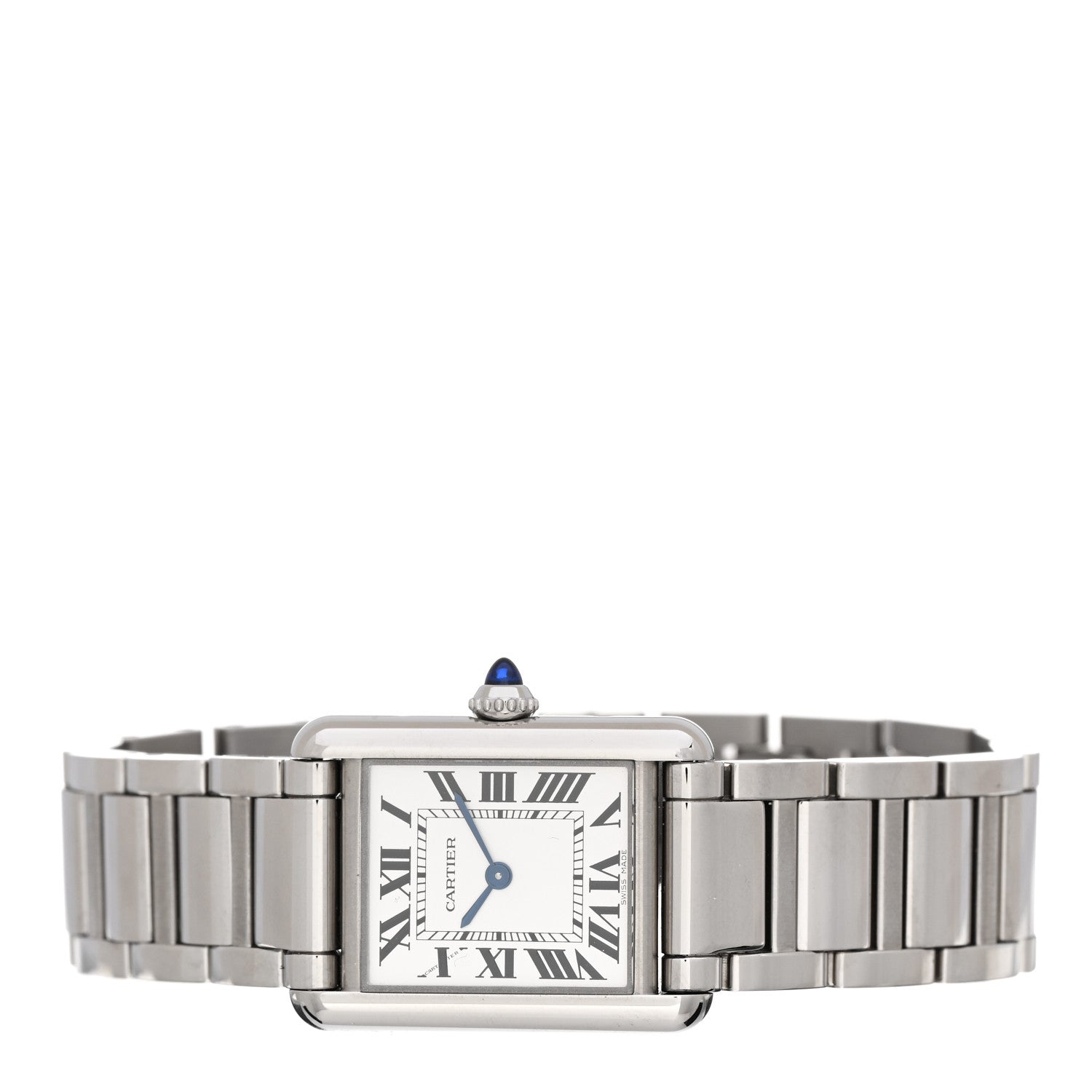 Cartier Stainless Steel 22mm Tank Must Quartz Watch 2 of 5
