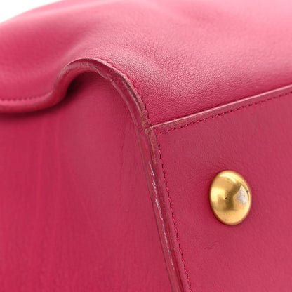 Saint Laurent Calfskin Medium Classic Y Cabas Fuchsia 10 of 21