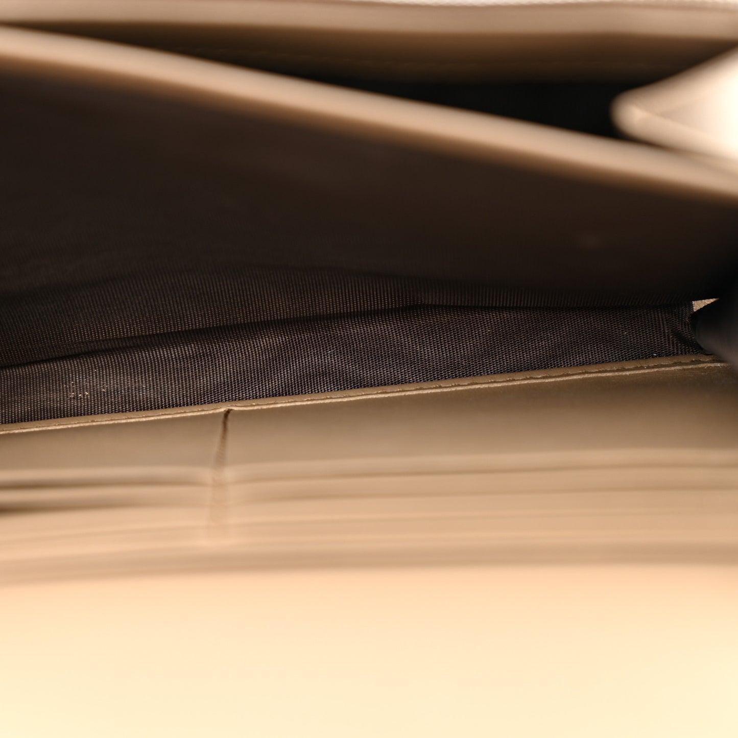 GG Supreme Monogram Mini Dionysus Chain Wallet Beige Taupe