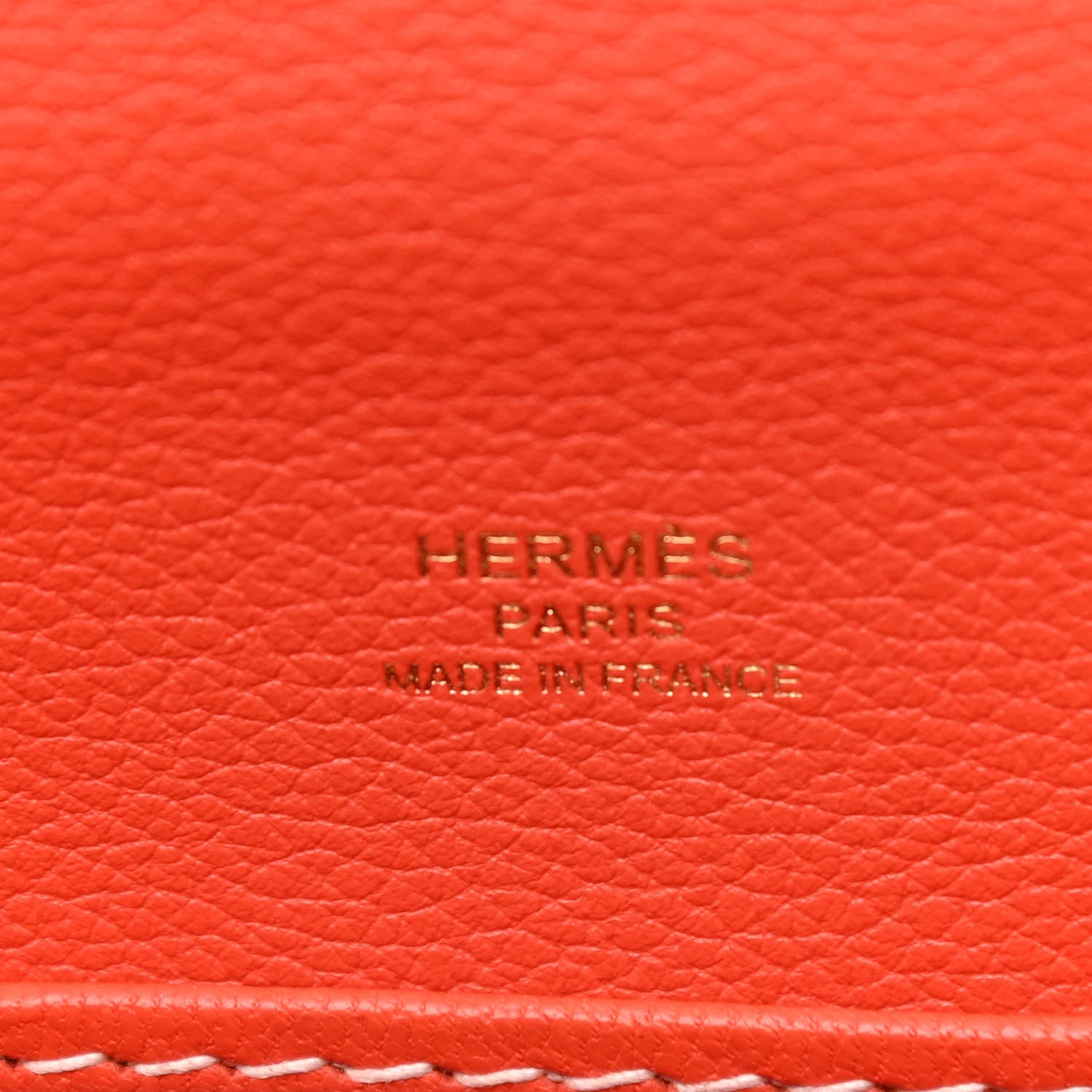 Hermes Evercolor Sac Roulis 23 Orange Poppy 6 of 10