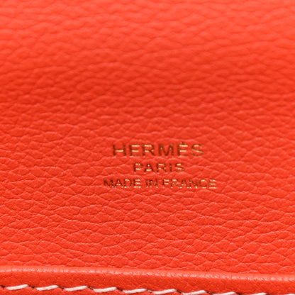 Hermes Evercolor Sac Roulis 23 Orange Poppy 6 of 10