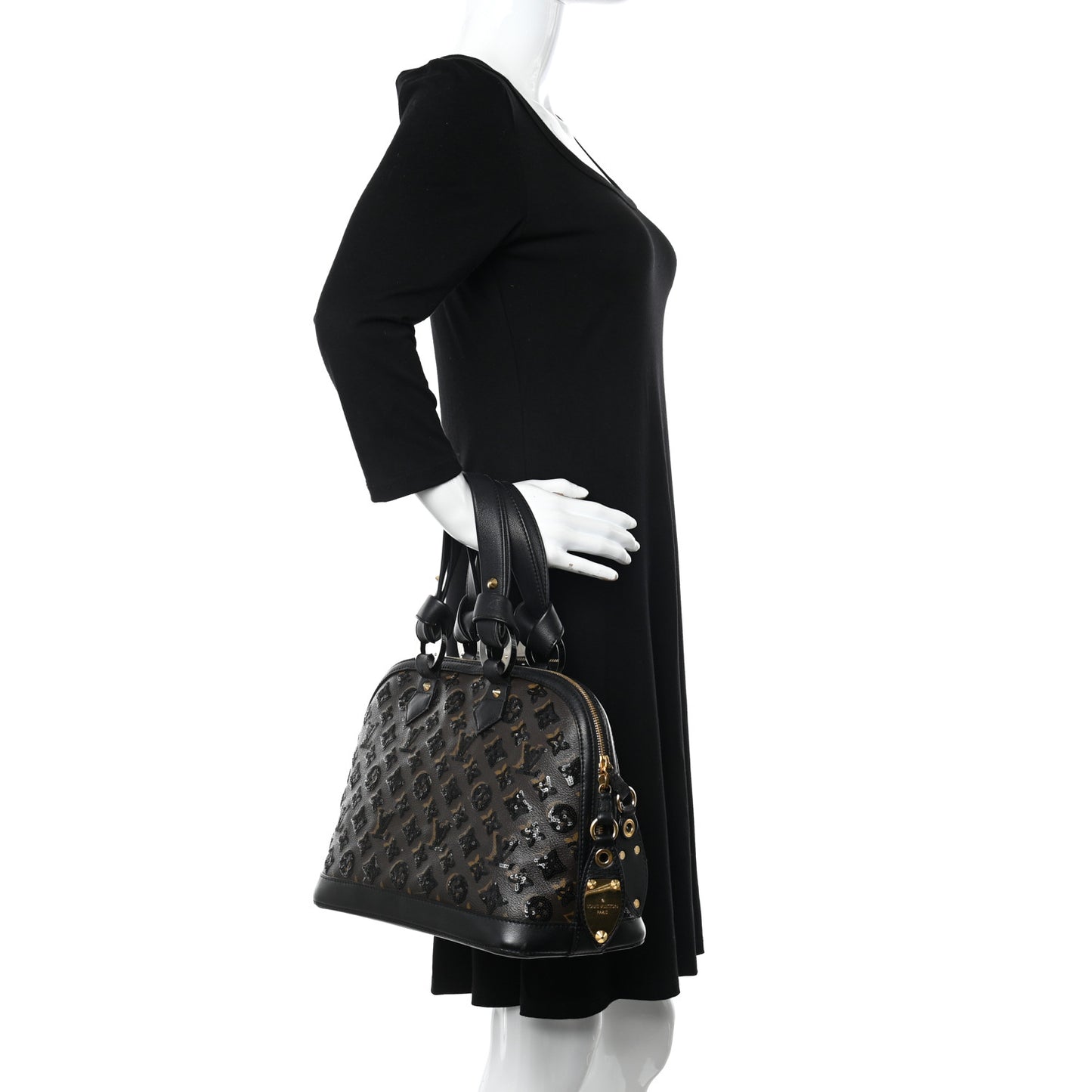 Monogram Sequins Eclipse Alma Black