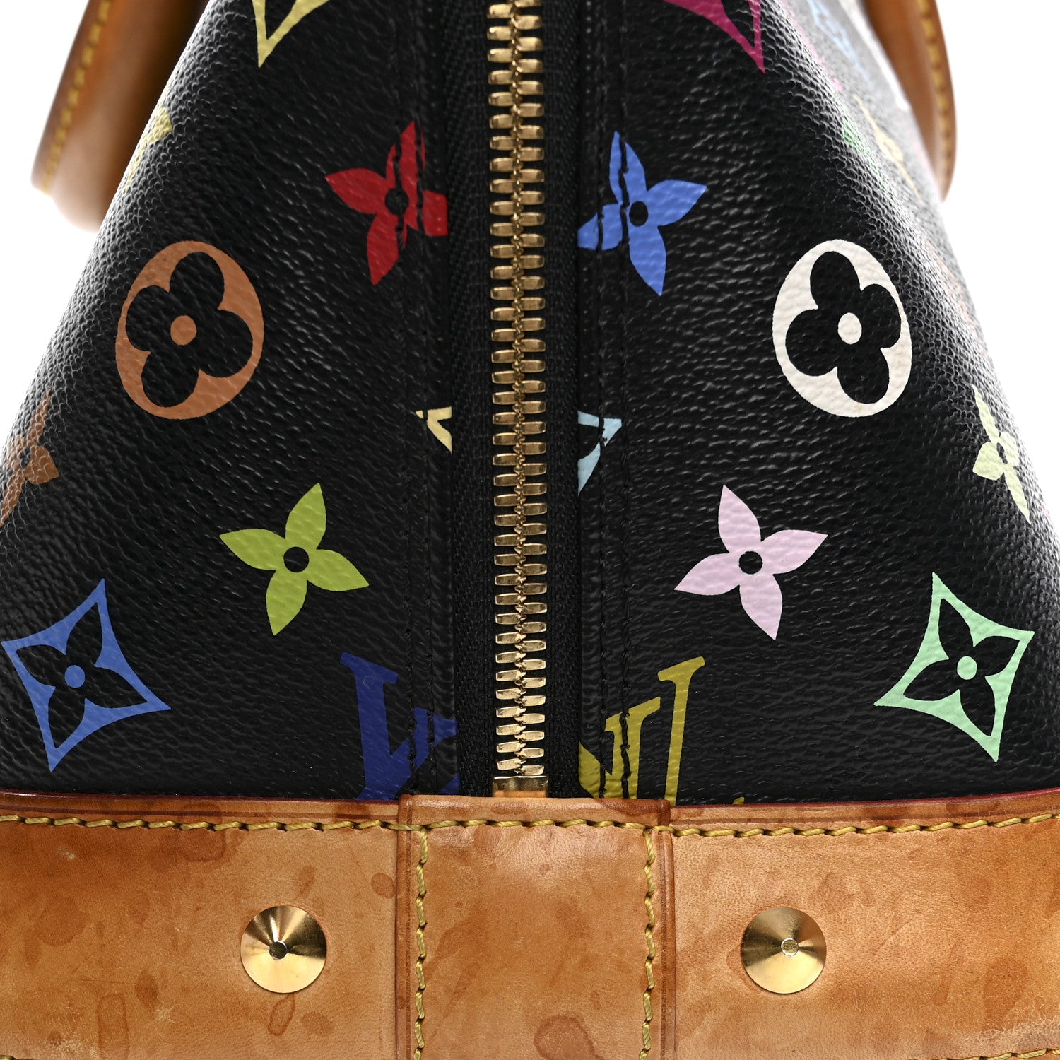 Louis Vuitton Monogram Multicolor Alma GM Black 14 of 16
