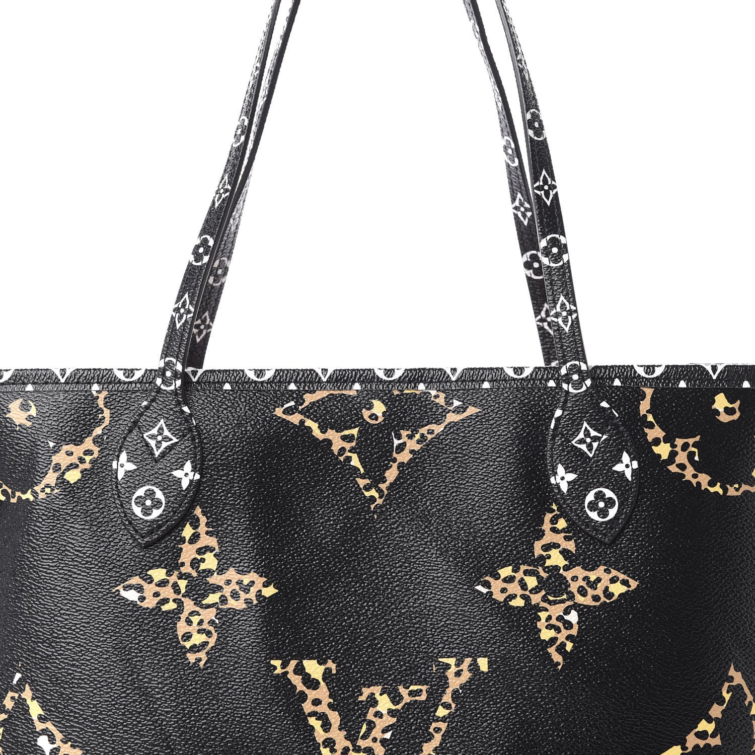 Louis Vuitton Monogram Giant Jungle Neverfull MM Black 10 of 10