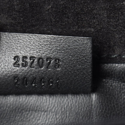 Gucci Patent Microguccissima Small Broadway Clutch Black 7 of 11