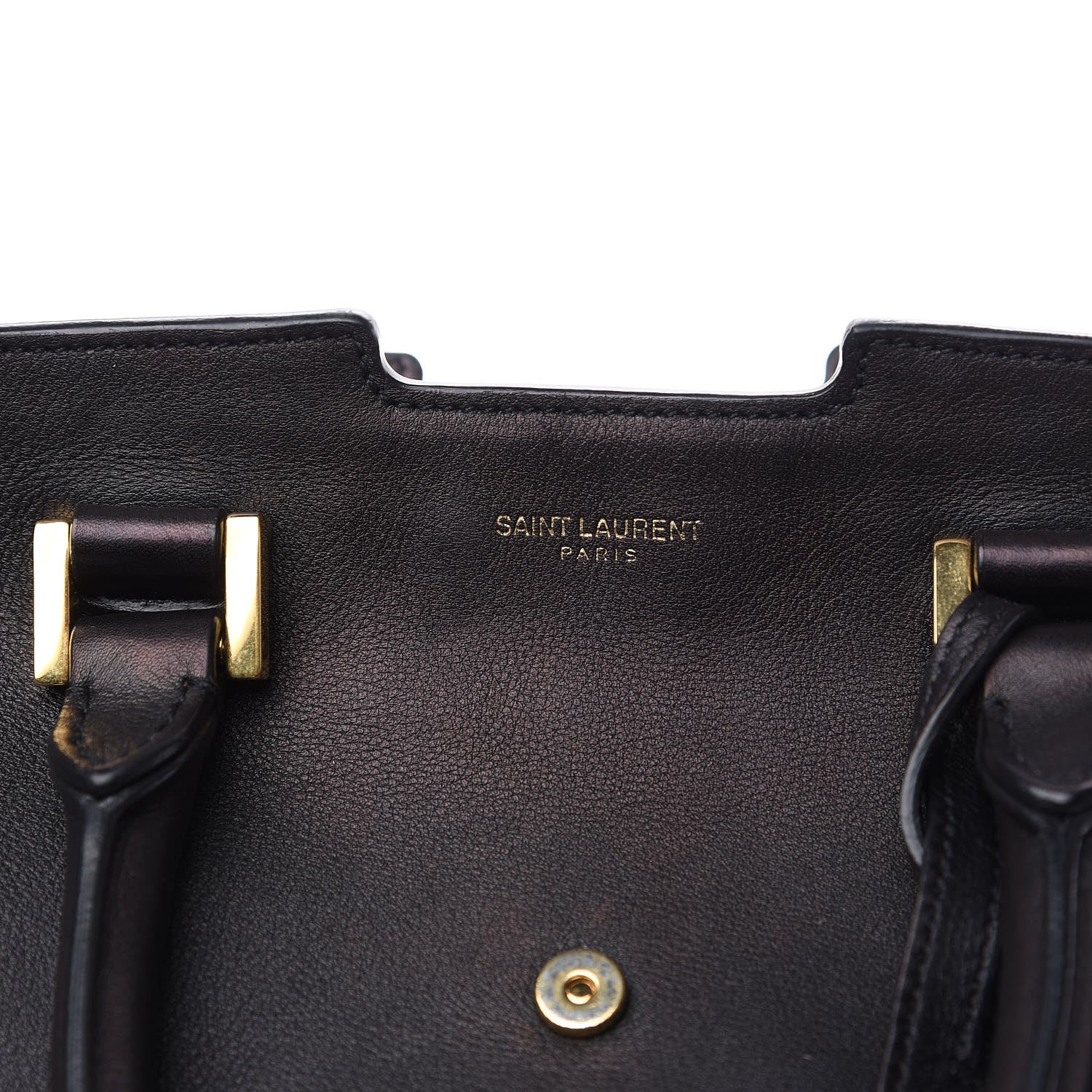 Saint Laurent Calfskin Small Classic Y Cabas Black 8 of 13