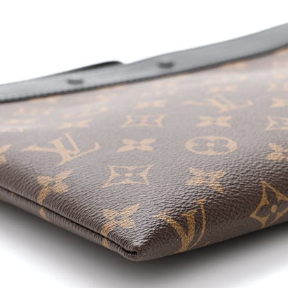 Louis Vuitton Monogram Macassar Pochette To-Go Black 8 of 9