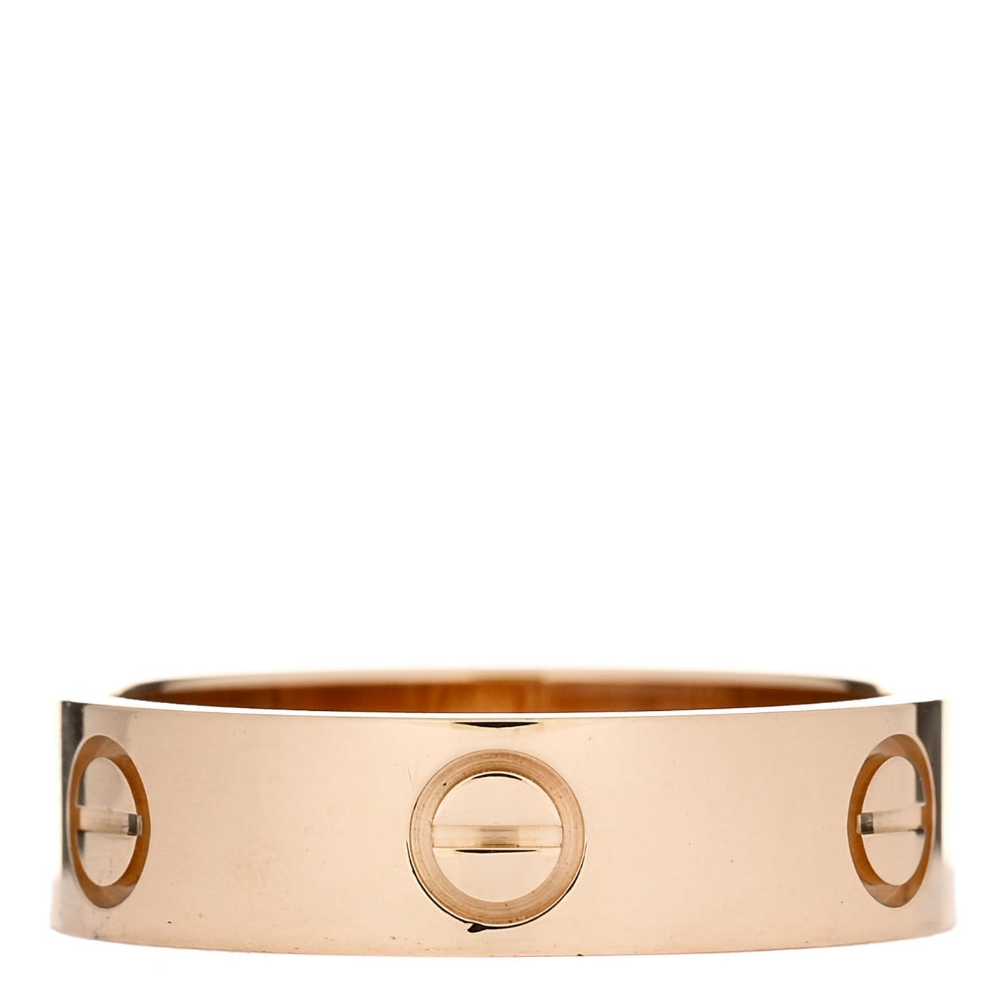 18K Yellow Gold 5.5mm LOVE Ring 58 8.25