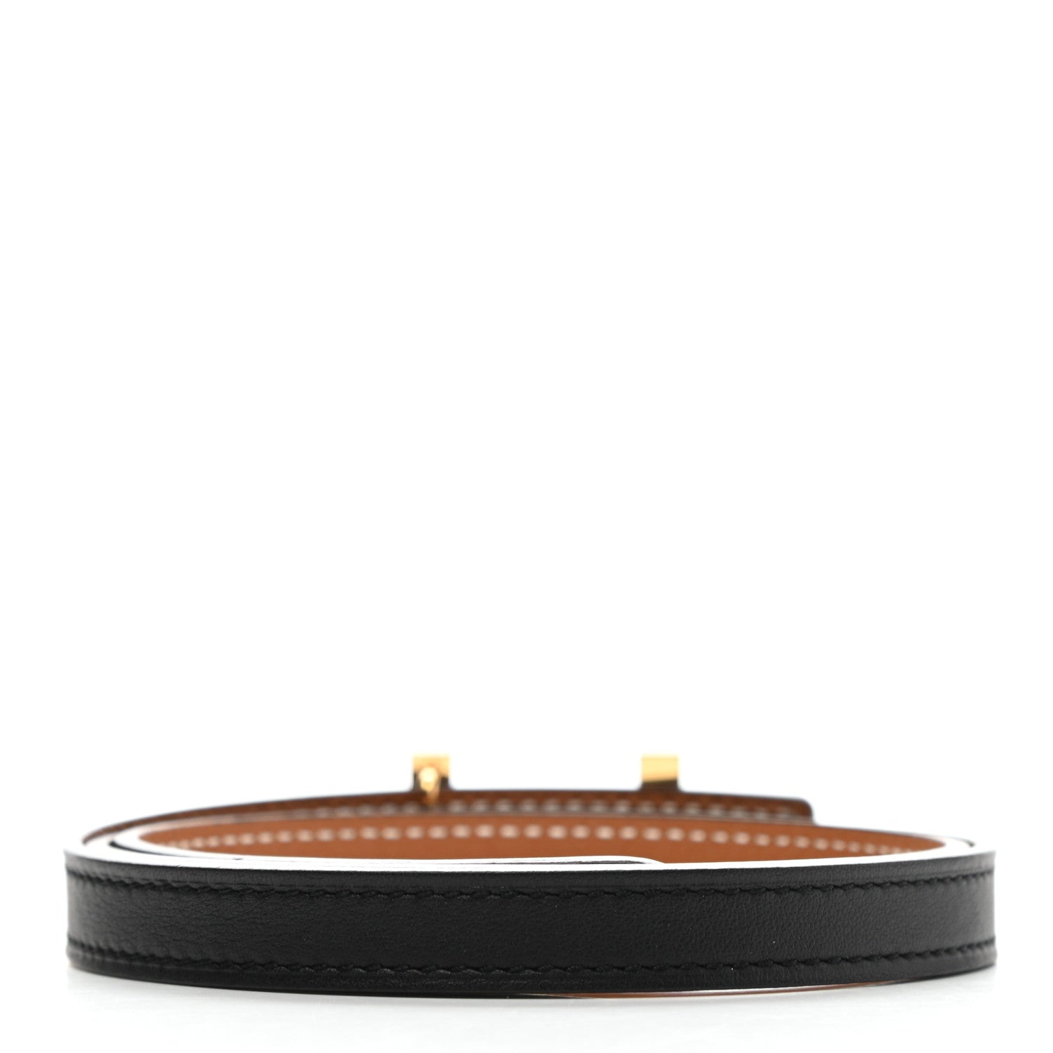 Hermes Swift Epsom 13mm Focus Belt 70 Black Gold 2 of 6