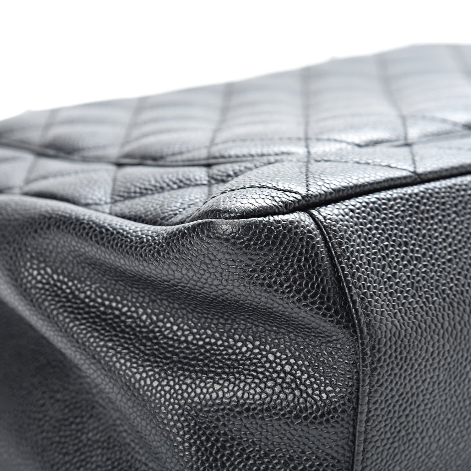 Chanel Caviar Quilted Grand Shopping Tote GST Black 15 of 16
