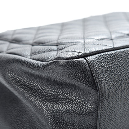 Chanel Caviar Quilted Grand Shopping Tote GST Black 15 of 16