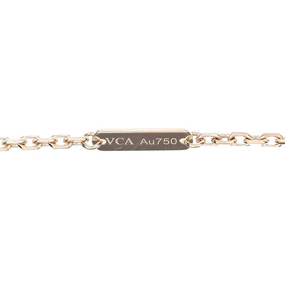Van Cleef & Arpels 18K Yellow Gold Mother of Pearl Magic Alhambra Long Necklace 4 of 7