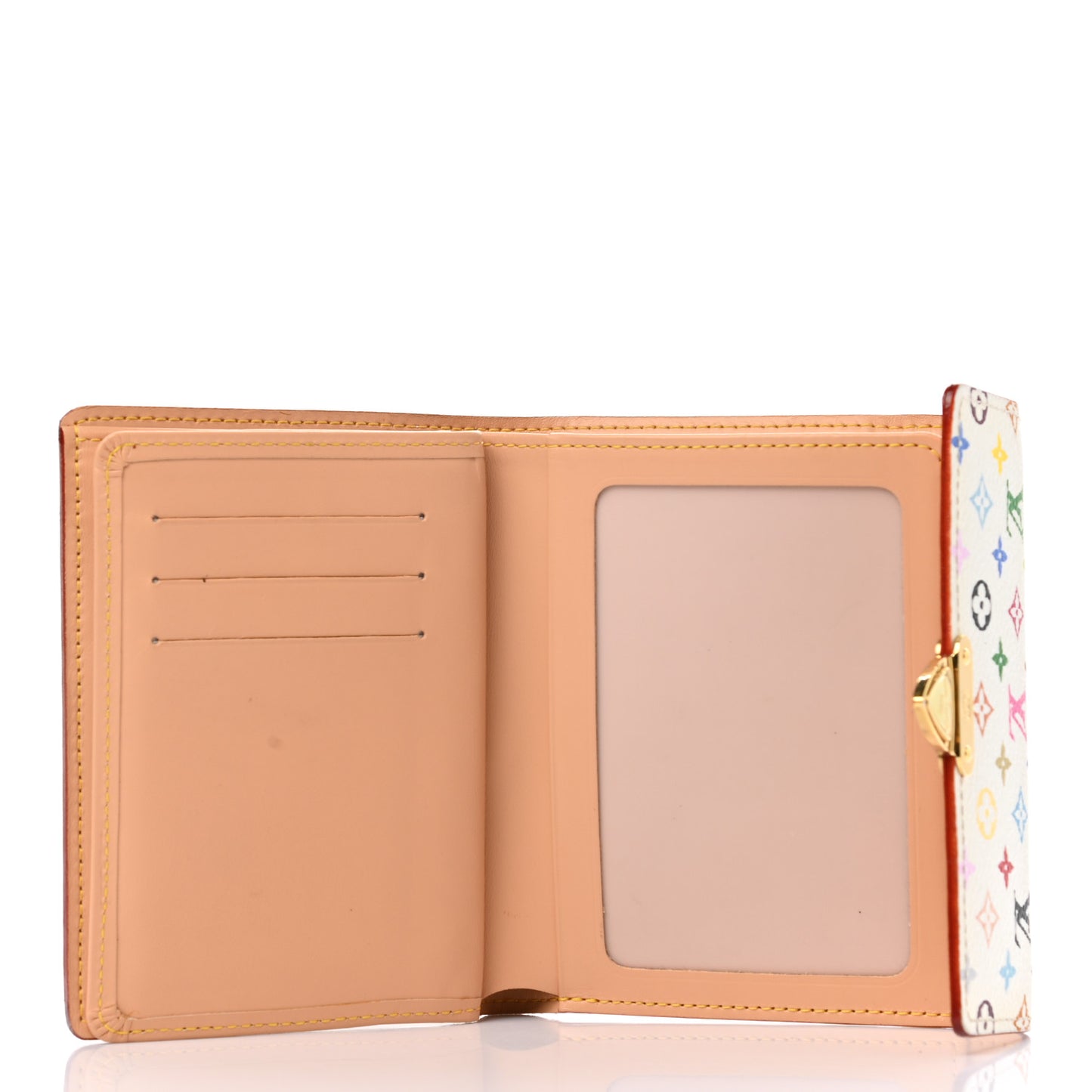 Monogram Multicolor Koala Wallet White