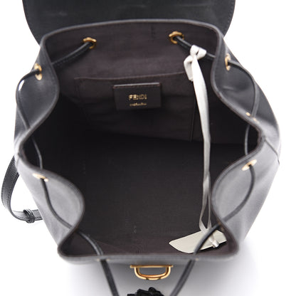 Fendi Vitello Cruise F is Fendi Drawstring Backpack Black 4 of 8