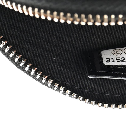 Chanel Lambskin Mini Camellia Bouquet Clutch With Chain Black 7 of 12