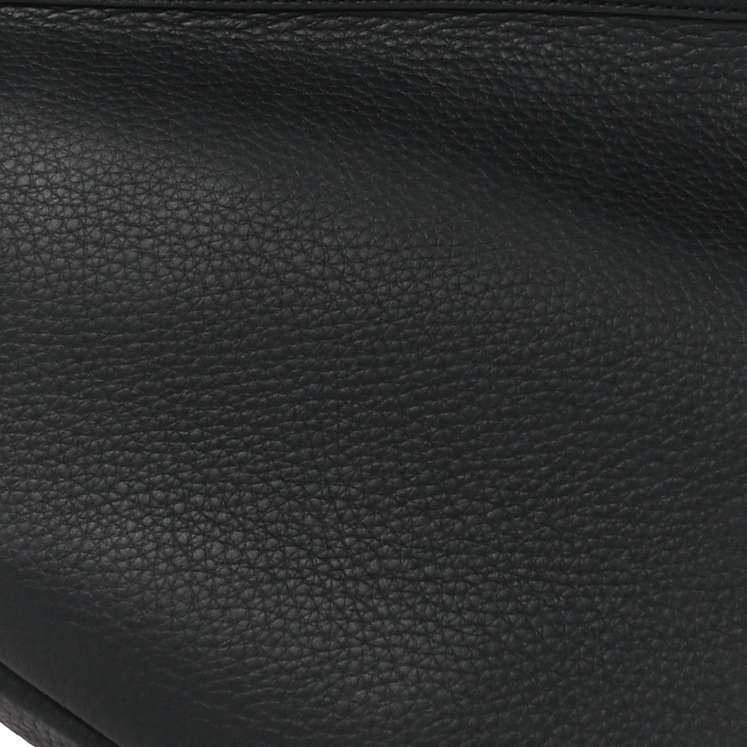 The Row Grained Calfskin Large Slouchy Banana Bag Black 8 of 10
