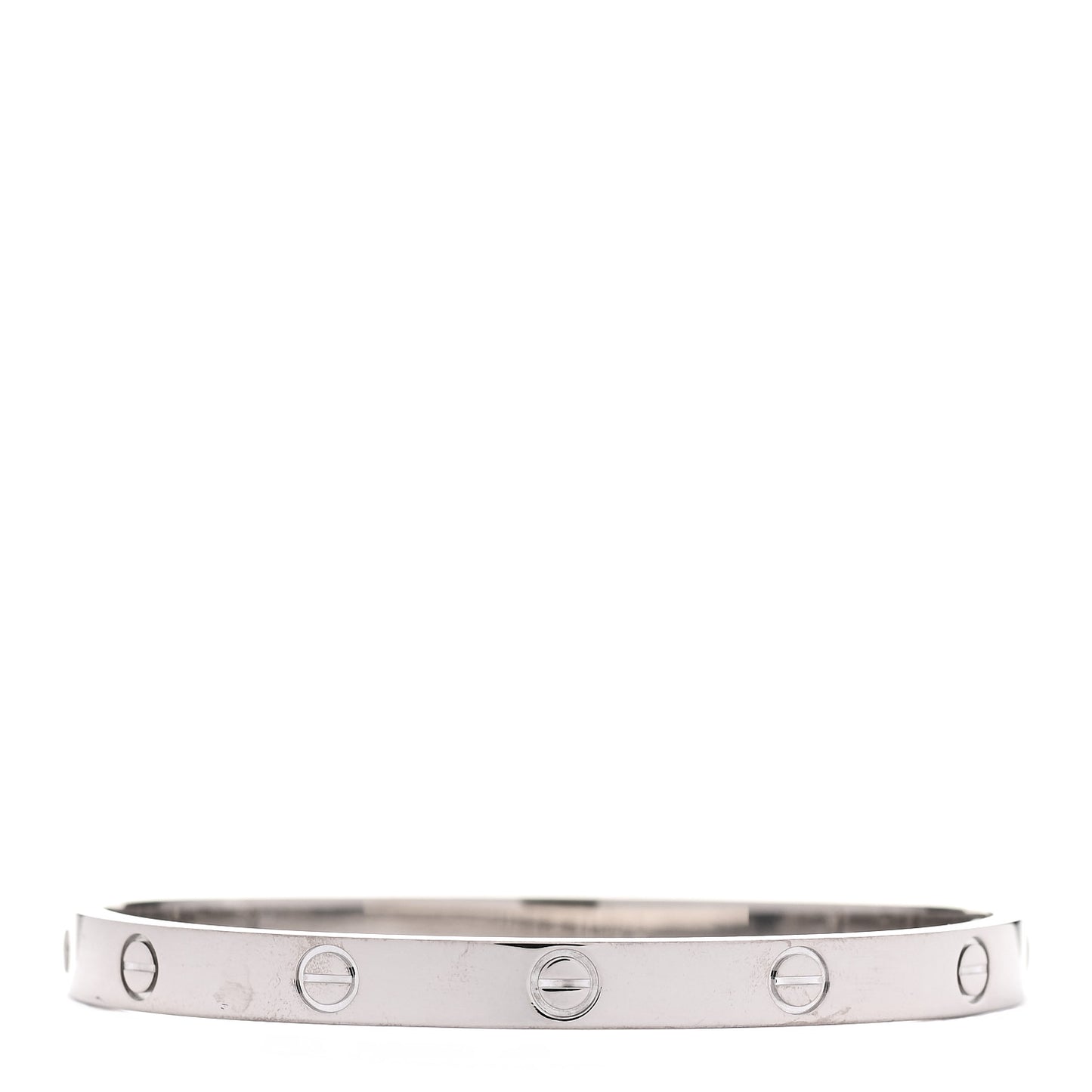 18K White Gold LOVE Bracelet 18