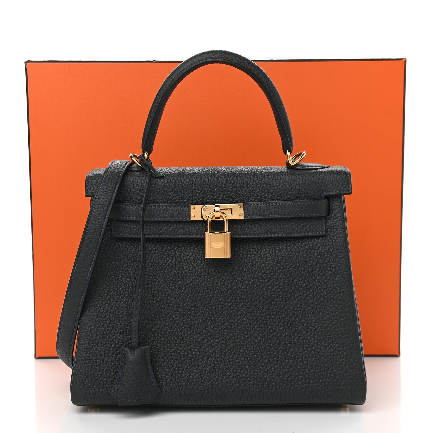 Hermes Togo Kelly Retourne 25 Vert Rousseau 11 of 11