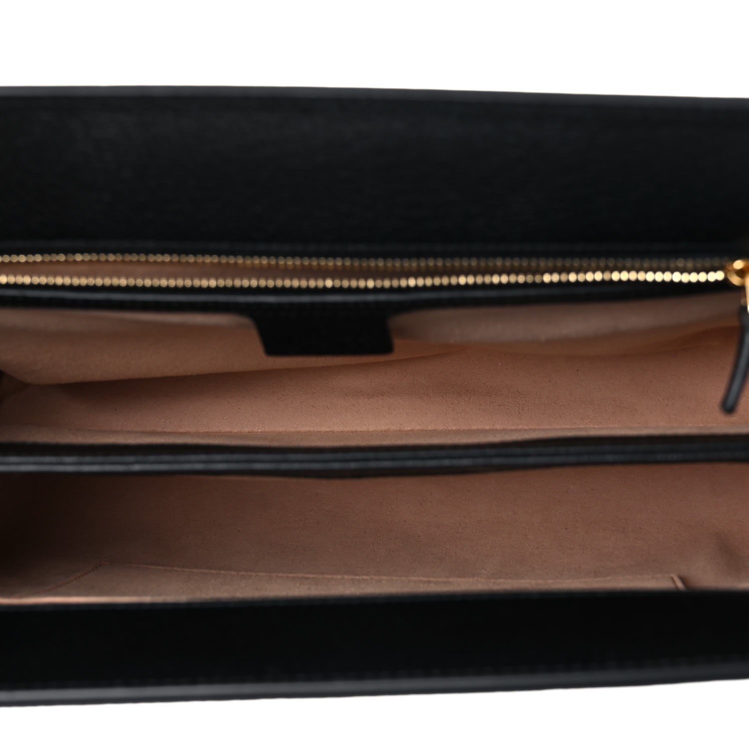 Gucci Textured Calfskin Web Medium Ophidia Chain Shoulder Bag Black 5 of 15
