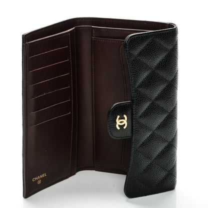 Chanel Caviar Quilted Large Flap Wallet Black 5 of 8