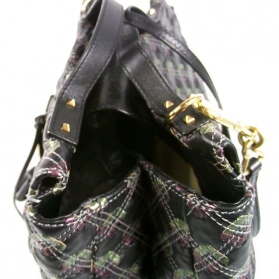 Leather Quilted Robert Leslie Black