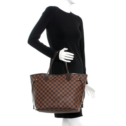 Louis Vuitton Damier Ebene Neverfull MM 2 of 10