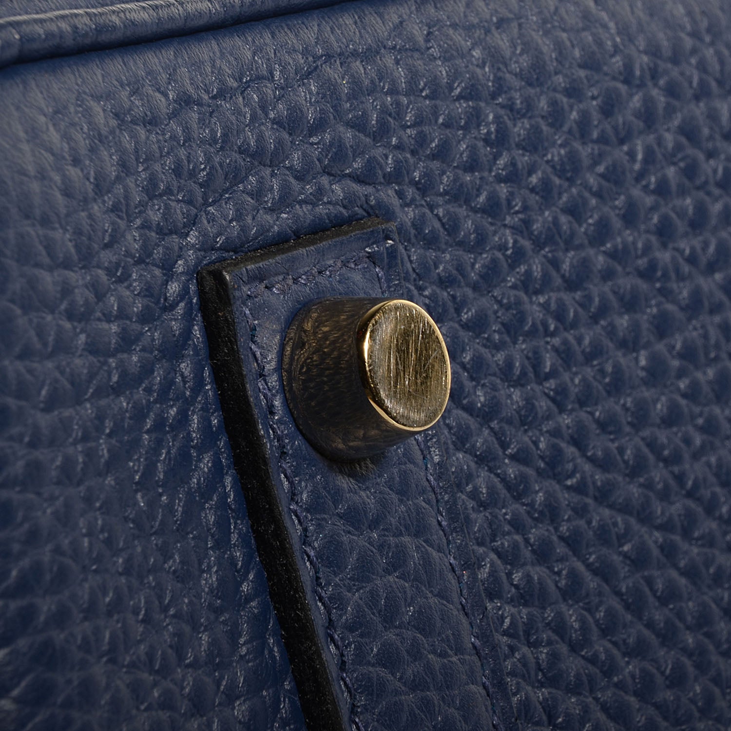 Hermes Taurillon Clemence Birkin 35 Bleu de Prusse 9 of 23