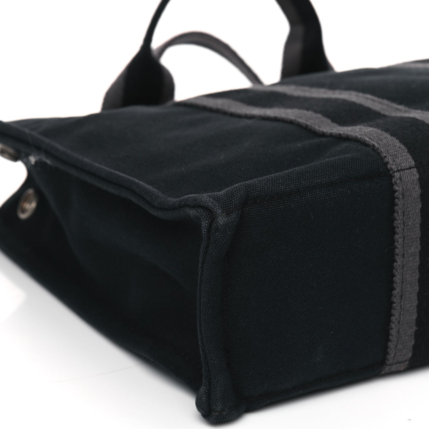 Canvas Herline PM Tote Black