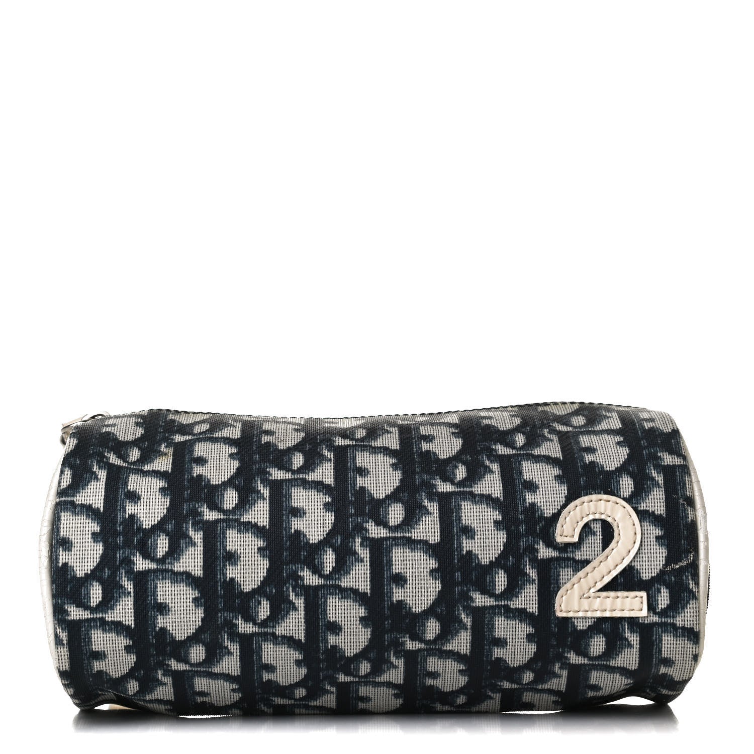 Christian Dior Monogram Girly Cosmetic Case Black White 1 of 10