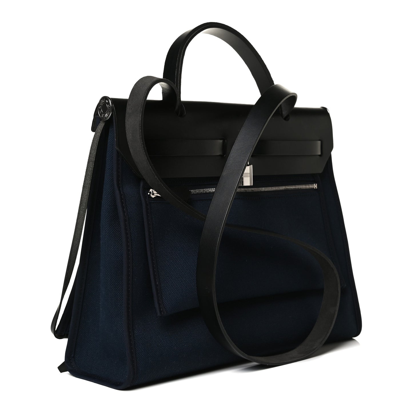Toile Vache Hunter Herbag Zip PM 31 Bleu Marine Black
