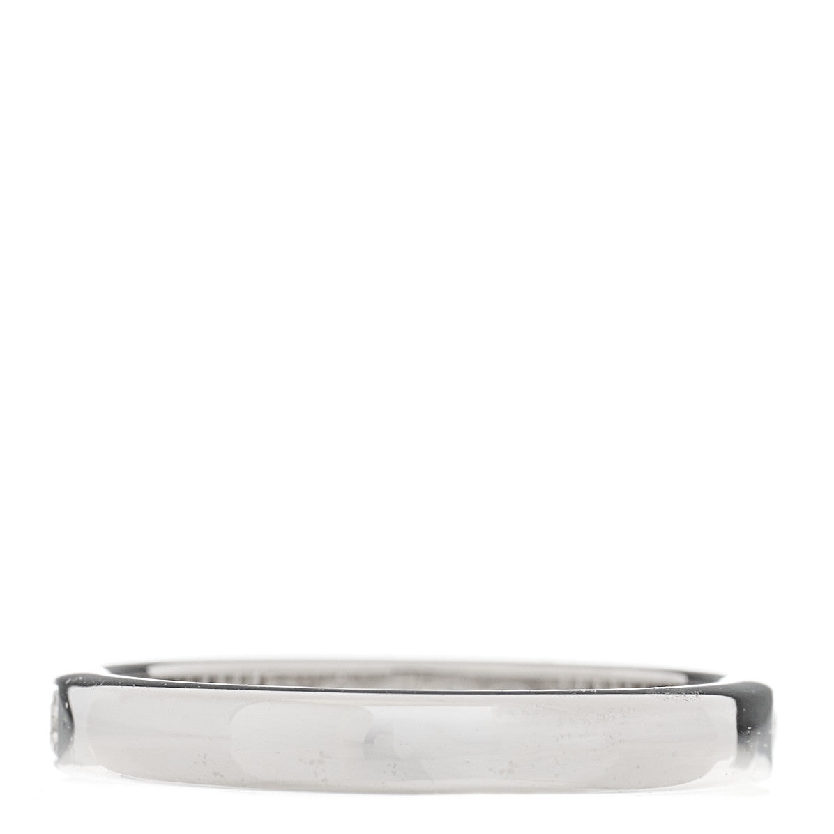 Cartier Platinum Diamond 2.6mm 1895 Wedding Band Ring 46 3.75 3 of 6