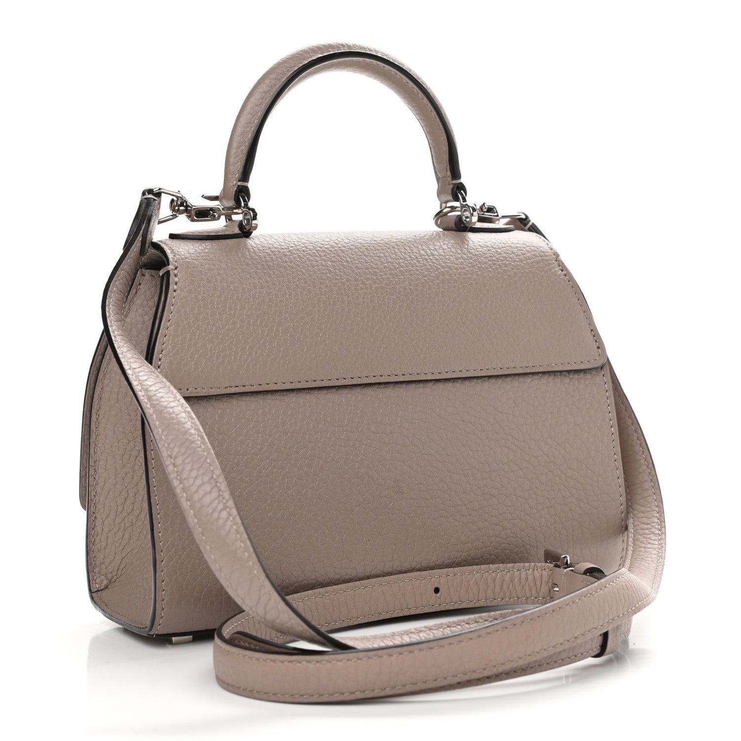 Moynat Taurillon Blush Rejane BB Tourterelle 3 of 10