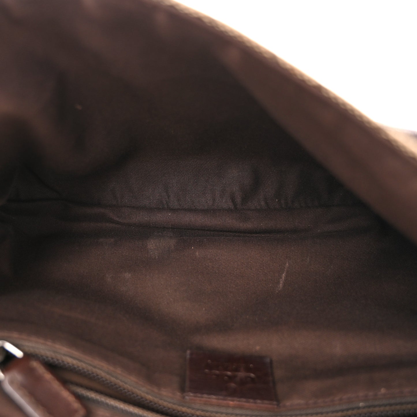 Monogram Waist Belt Bag Dark Brown