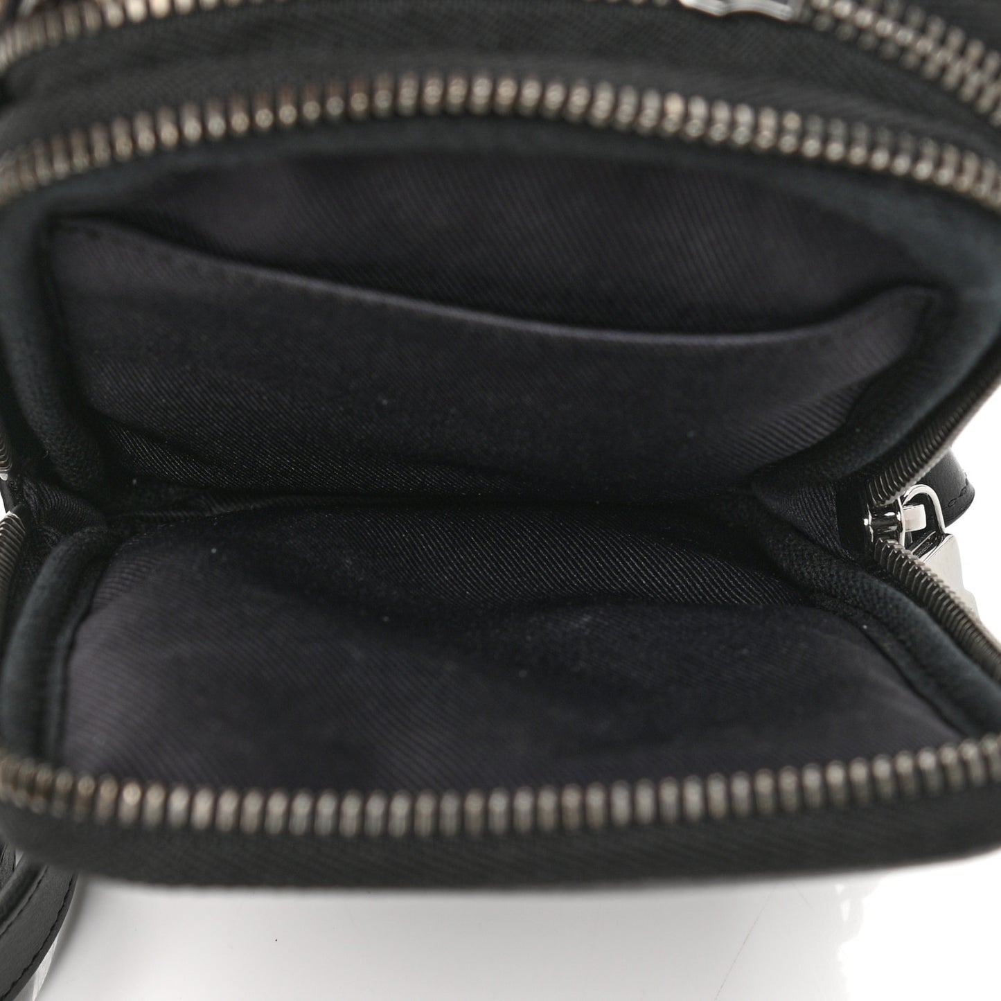 Monogram Eclipse Reverse Double Phone Pouch