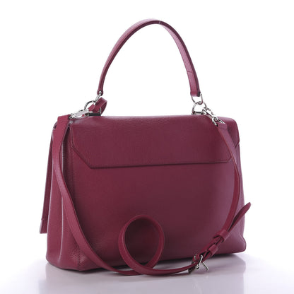 Louis Vuitton Soft Calfskin Lockme II Top Handle Dahlia 3 of 9