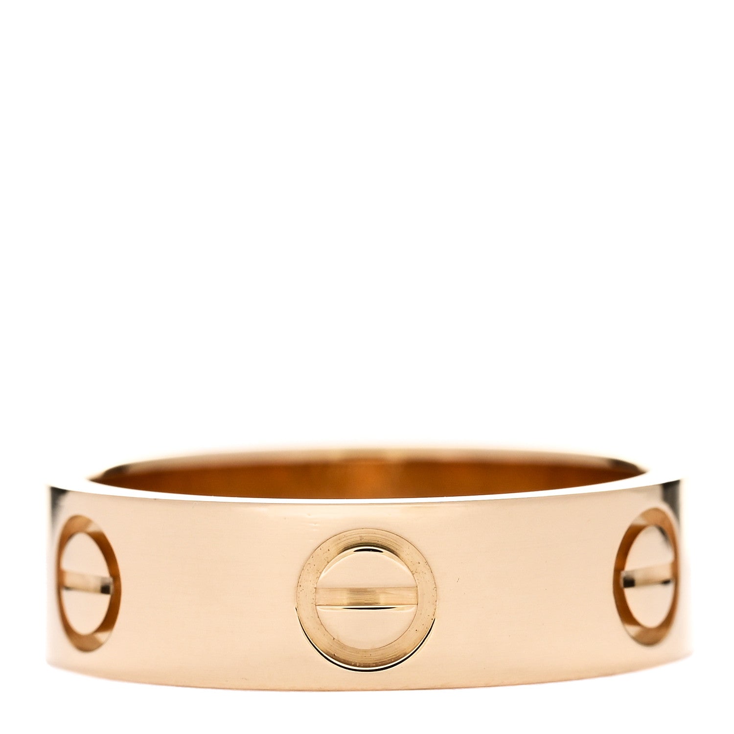 Cartier 18K Yellow Gold 5.5mm LOVE Ring 52 6 3 of 5