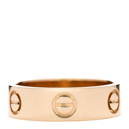 Cartier 18K Yellow Gold 5.5mm LOVE Ring 52 6 3 of 5