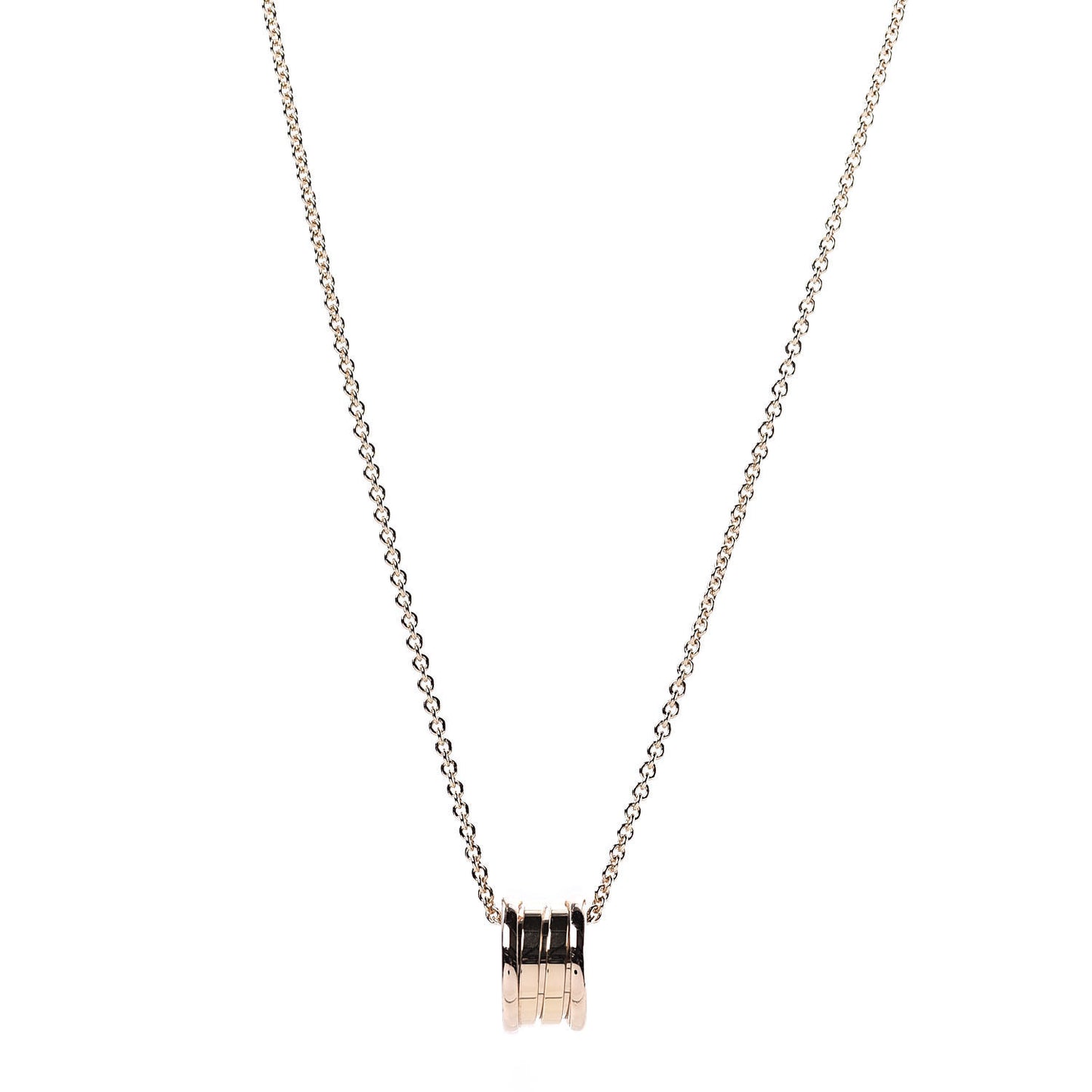 18K Rose Gold B.Zero1 Pendant Necklace