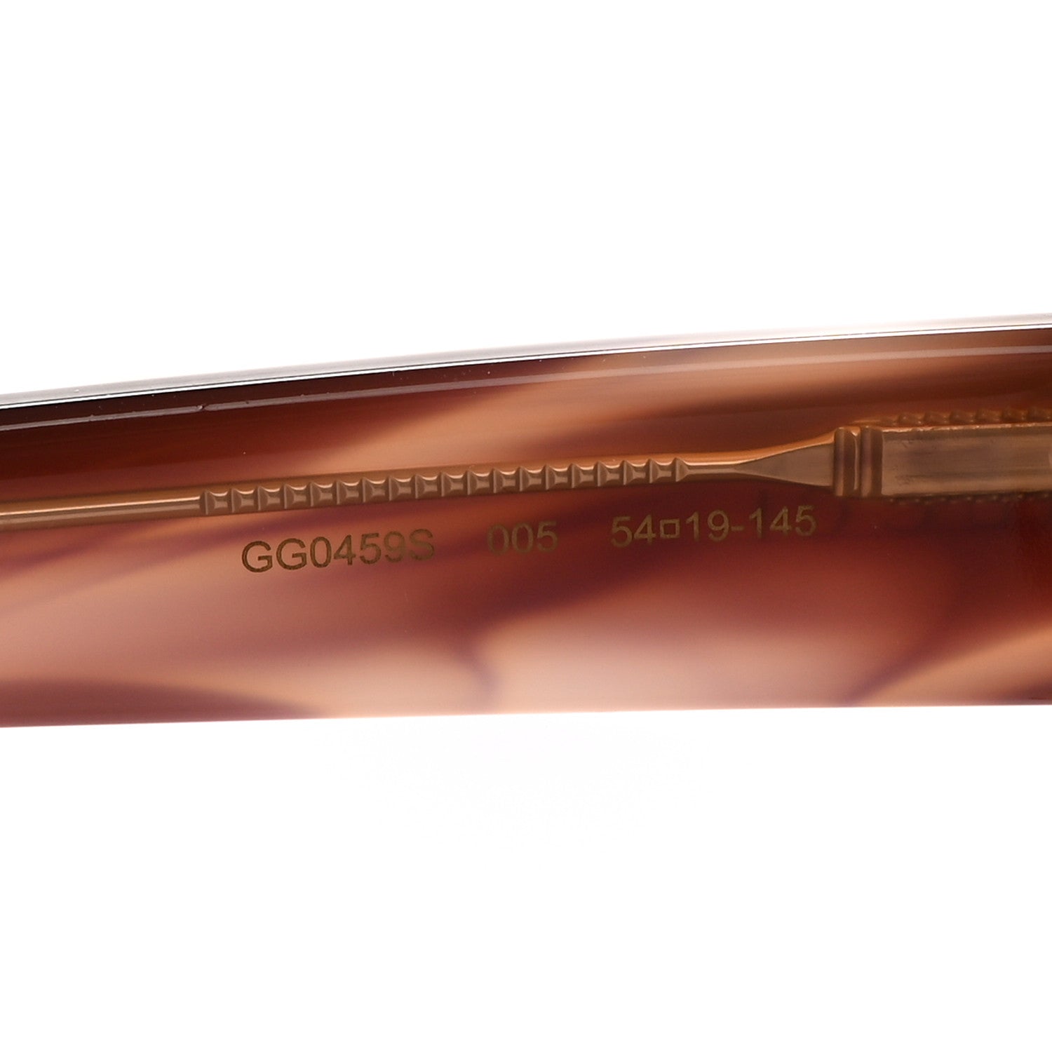 Gucci Acetate Square Frame Sunglasses GG0459S Tortoise Grey 6 of 9