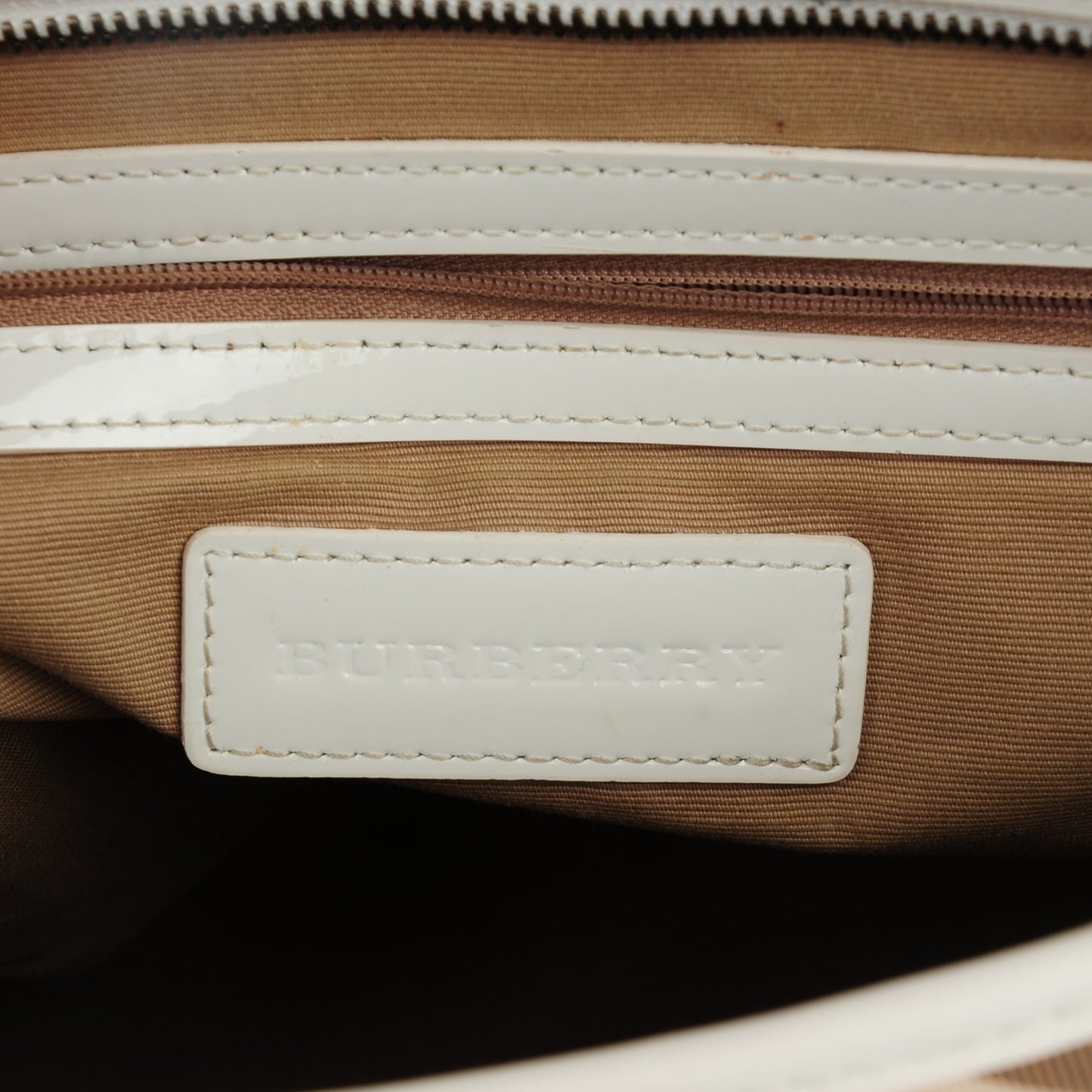 Supernova Check Regent Tote White