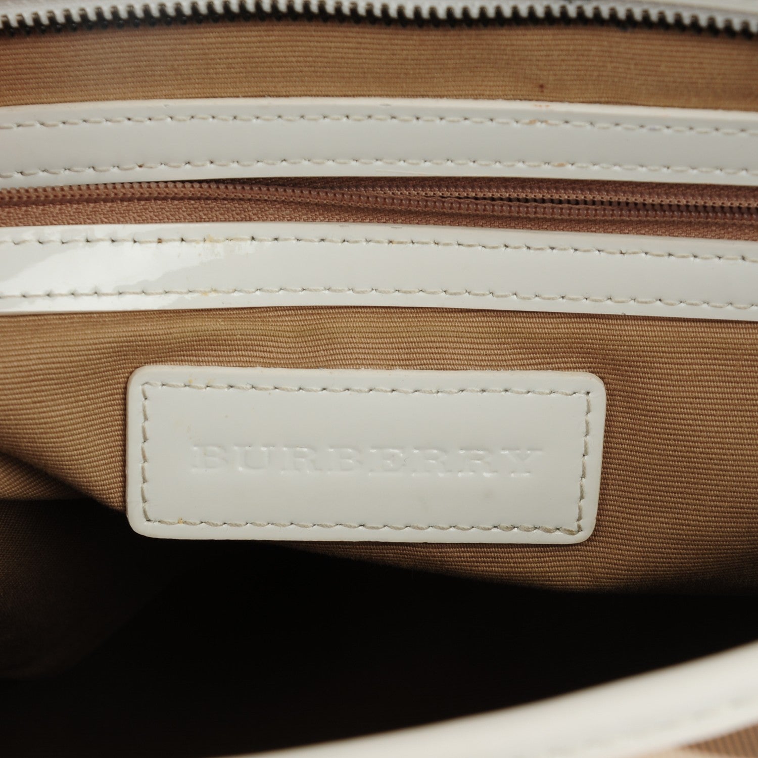 Burberry Supernova Check Regent Tote White 11 of 12