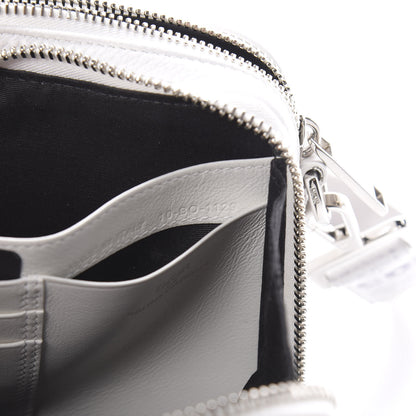Christian Dior X DANIEL ARSHAM Grained Calfskin Newspaper Messenger White 8 of 14