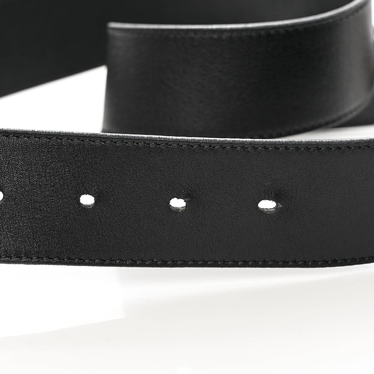 Gucci Calfskin Double G 40mm Belt 85 34 Black 8 of 10