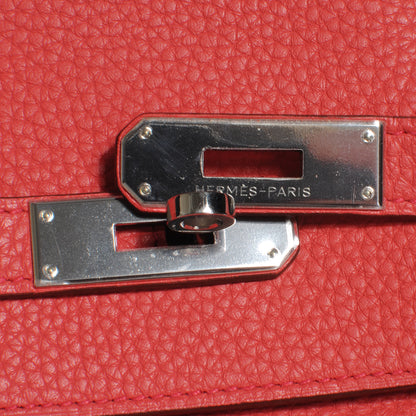 Hermes Taurillon Clemence Birkin 40 Bougainvillea 6 of 9