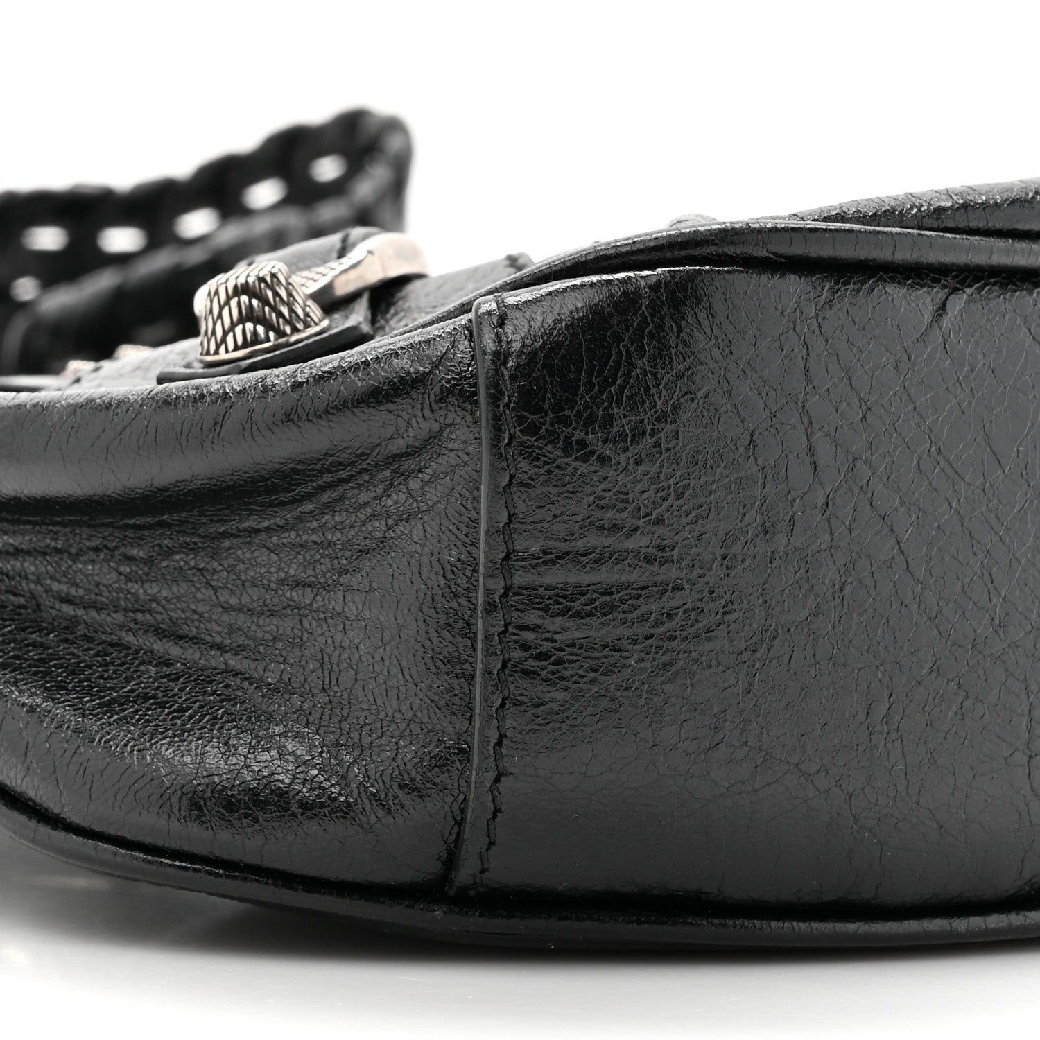 Balenciaga Agneau Arena Le Cagole Shoulder Bag XS Black 10 of 10